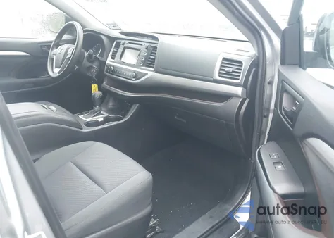 2019 Toyota Highlander Le из США, поврежденный, VIN 5TDBZRFH9KS975208